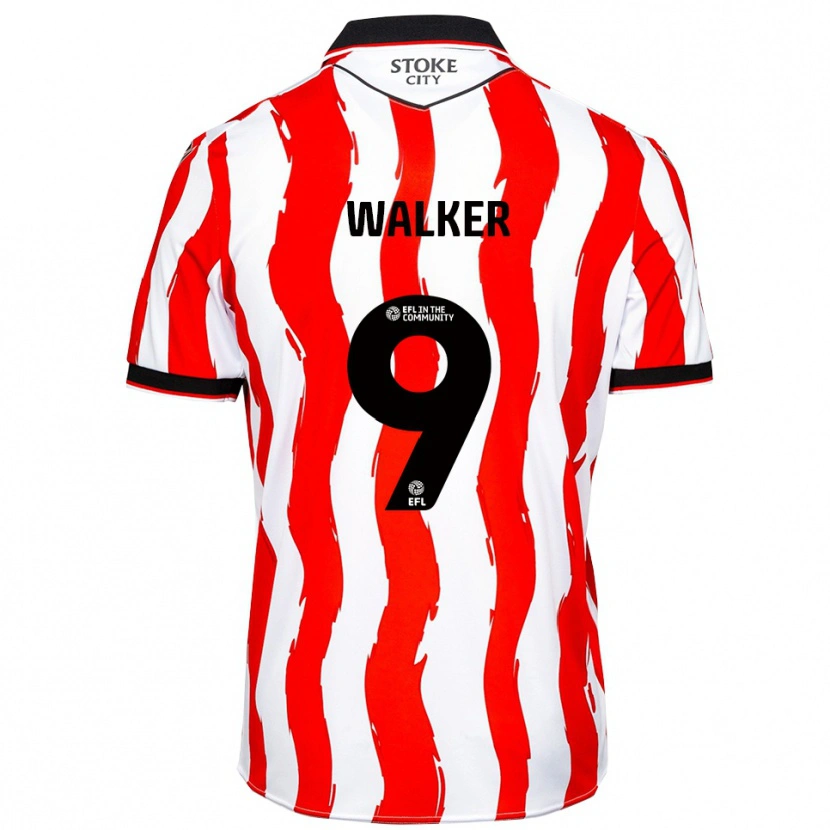 Danxen Herren Adriel Walker #9 Weiß Rot Heimtrikot Trikot 2025/26 T-Shirt Österreich
