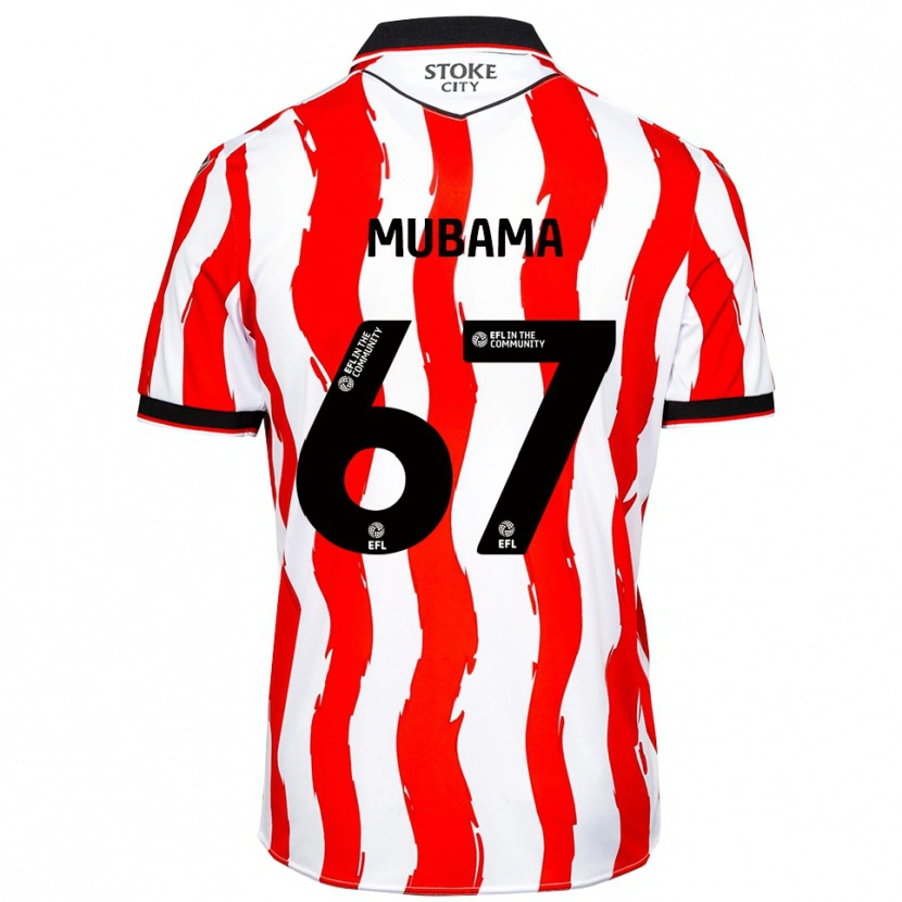 Danxen Herren Divin Mubama #67 Weiß Rot Heimtrikot Trikot 2025/26 T-Shirt Österreich