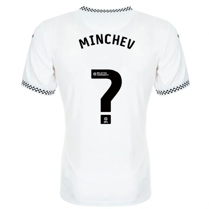 Danxen Herren Teodor Minchev #0 Weiß Orange Heimtrikot Trikot 2025/26 T-Shirt Österreich