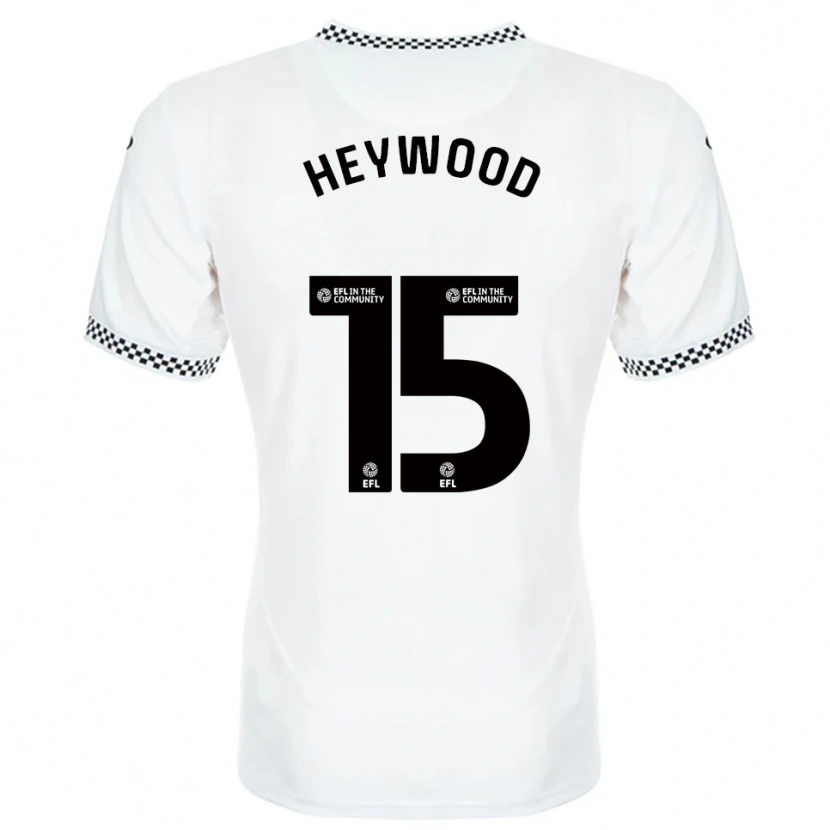 Danxen Herren Carter Heywood #15 Weiß Orange Heimtrikot Trikot 2025/26 T-Shirt Österreich
