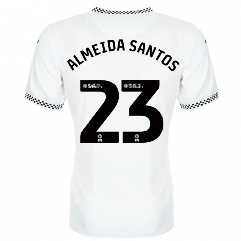 Danxen Herren Ricardo Santos #23 Weiß Orange Heimtrikot Trikot 2025/26 T-Shirt Österreich
