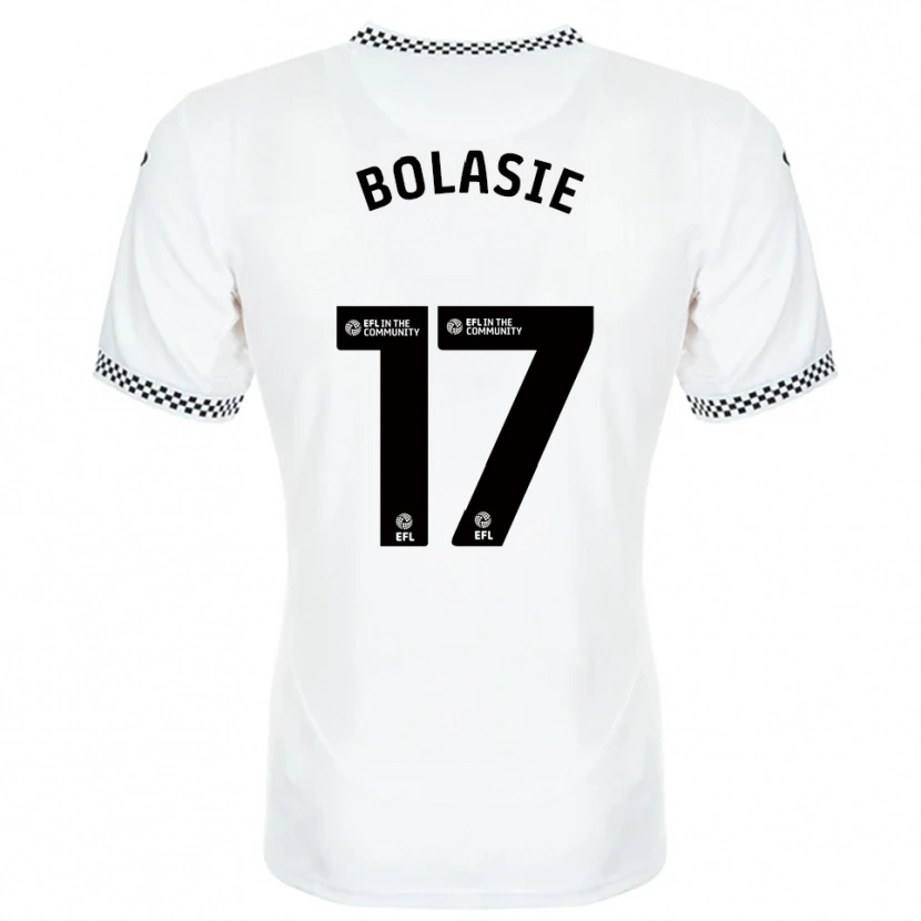 Danxen Herren Yannick Bolasie #17 Weiß Orange Heimtrikot Trikot 2025/26 T-Shirt Österreich