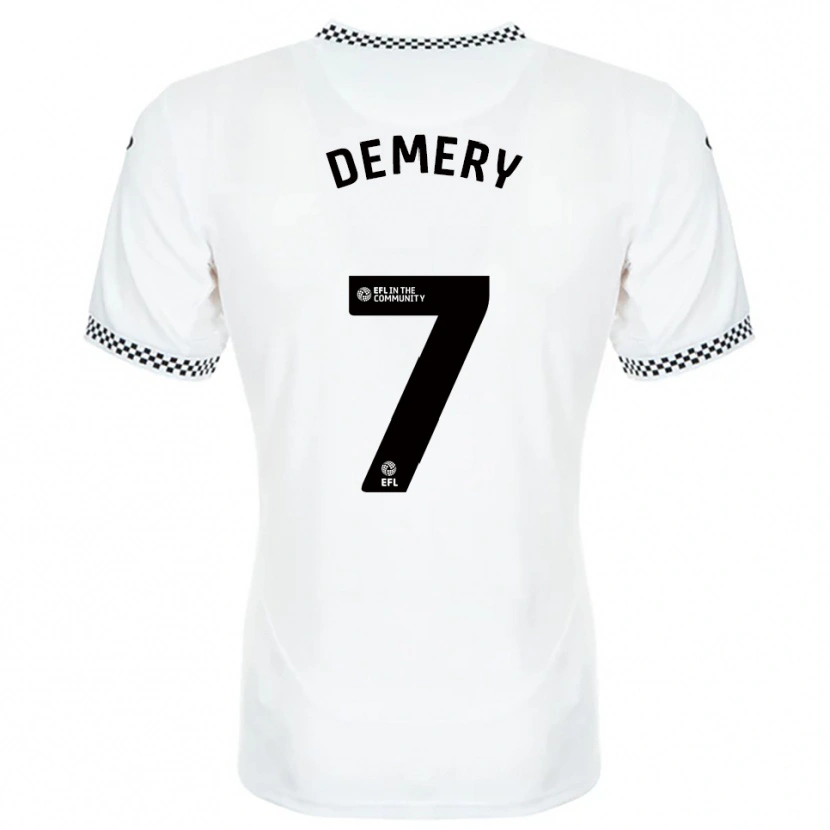 Danxen Herren Caleb Demery #7 Weiß Orange Heimtrikot Trikot 2025/26 T-Shirt Österreich