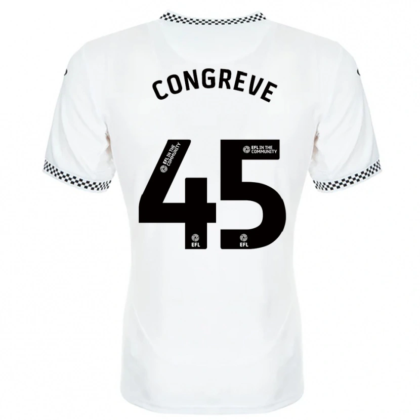 Danxen Herren Cameron Congreve #45 Weiß Orange Heimtrikot Trikot 2025/26 T-Shirt Österreich