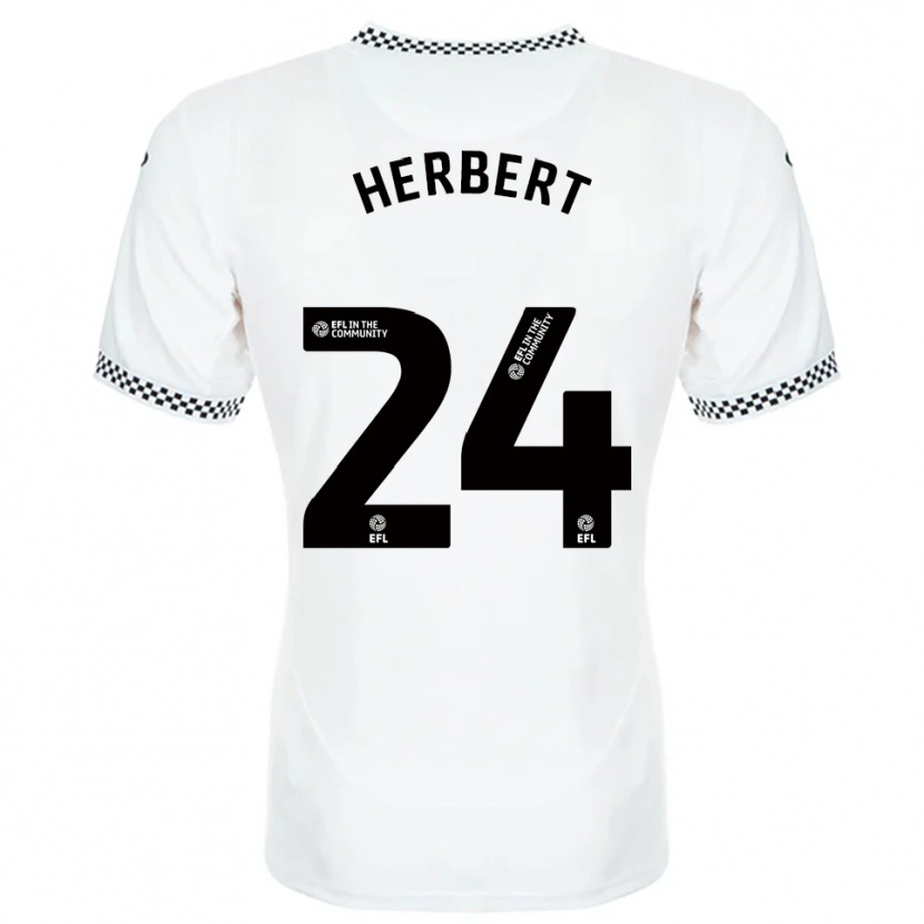 Danxen Herren Chelsea Herbert #24 Weiß Orange Heimtrikot Trikot 2025/26 T-Shirt Österreich