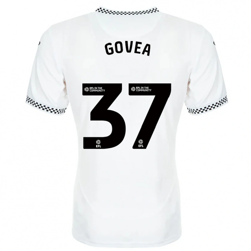 Danxen Herren Aimar Govea #37 Weiß Orange Heimtrikot Trikot 2025/26 T-Shirt Österreich