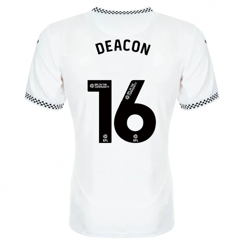 Danxen Herren Aimee Deacon #16 Weiß Orange Heimtrikot Trikot 2025/26 T-Shirt Österreich
