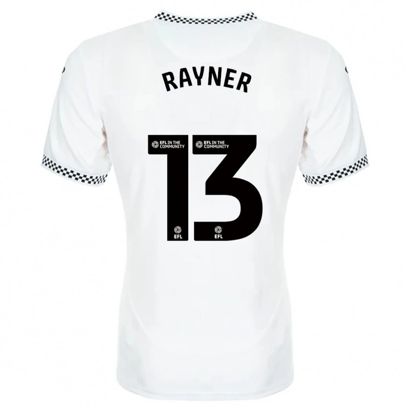 Danxen Herren Opal Rayner #13 Weiß Orange Heimtrikot Trikot 2025/26 T-Shirt Österreich