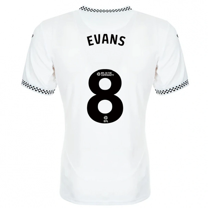 Danxen Herren Bobo Evans #8 Weiß Orange Heimtrikot Trikot 2025/26 T-Shirt Österreich