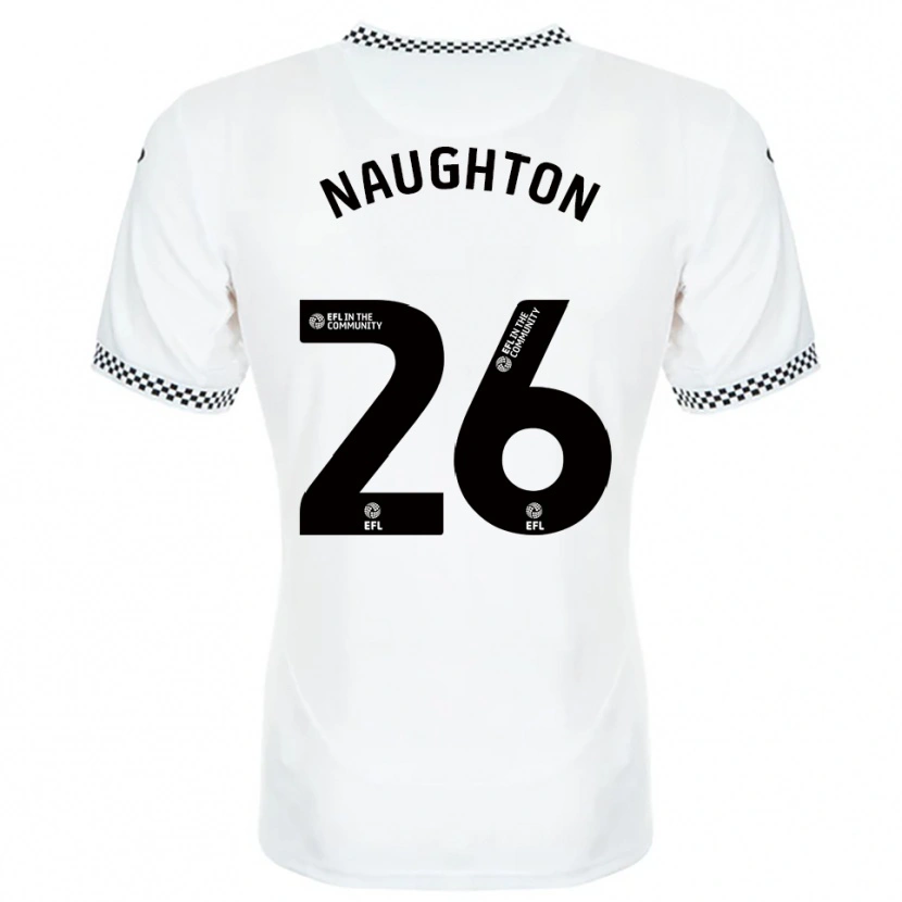 Danxen Herren Kyle Naughton #26 Weiß Orange Heimtrikot Trikot 2025/26 T-Shirt Österreich