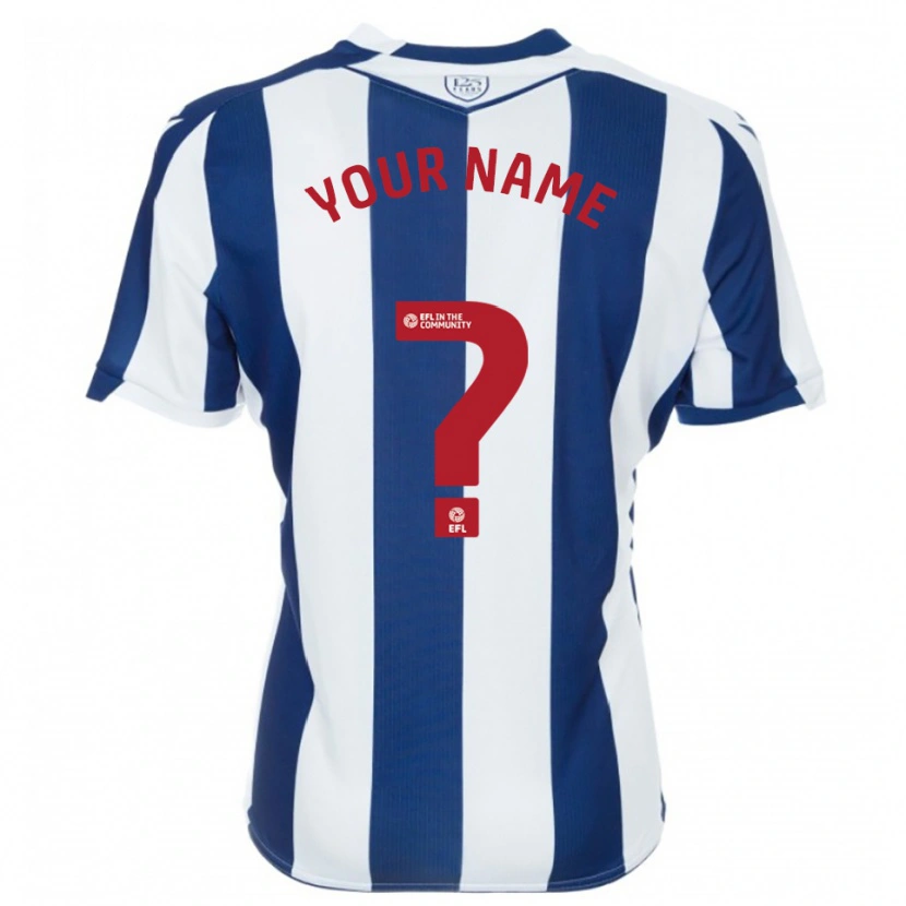 Danxen Herren Ihren Namen #0 Marine Weiß Heimtrikot Trikot 2025/26 T-Shirt Österreich