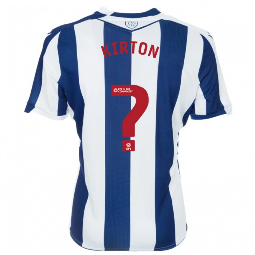 Danxen Herren Archie Kirton #0 Marine Weiß Heimtrikot Trikot 2025/26 T-Shirt Österreich