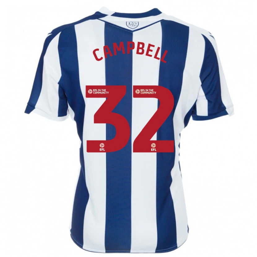 Danxen Herren George Campbell #32 Marine Weiß Heimtrikot Trikot 2025/26 T-Shirt Österreich