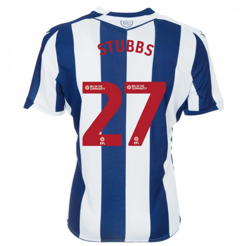 Danxen Herren Olivia Stubbs #27 Marine Weiß Heimtrikot Trikot 2025/26 T-Shirt Österreich
