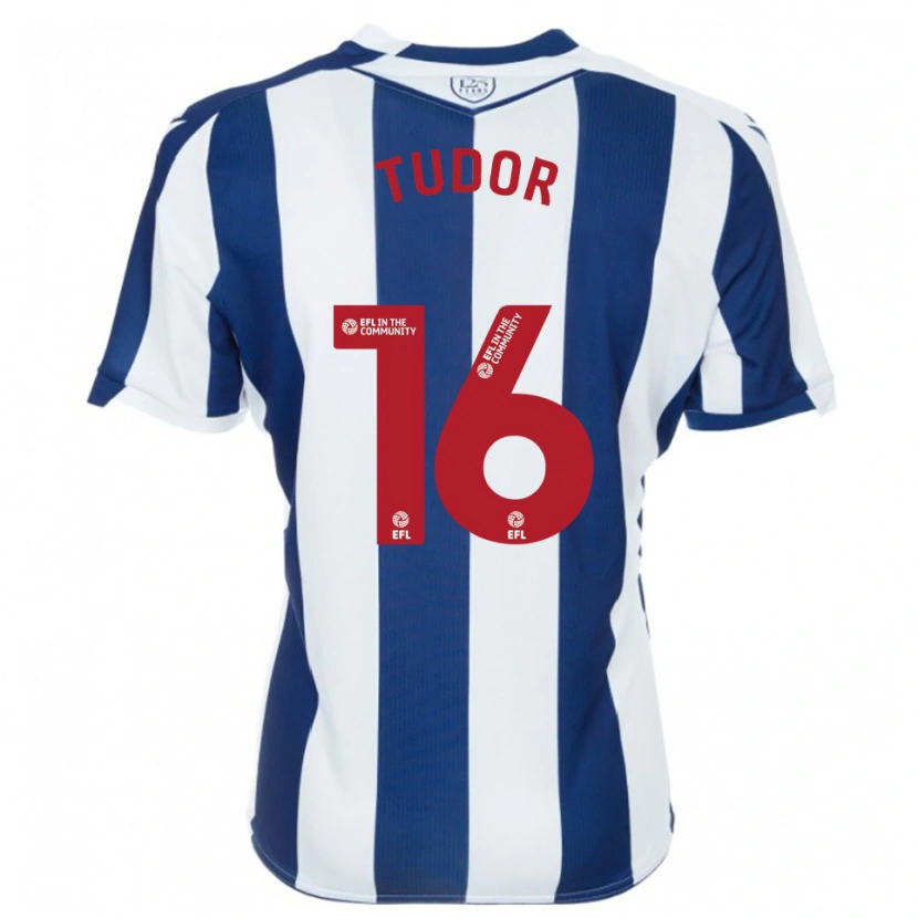 Danxen Herren Sophie Tudor #16 Marine Weiß Heimtrikot Trikot 2025/26 T-Shirt Österreich