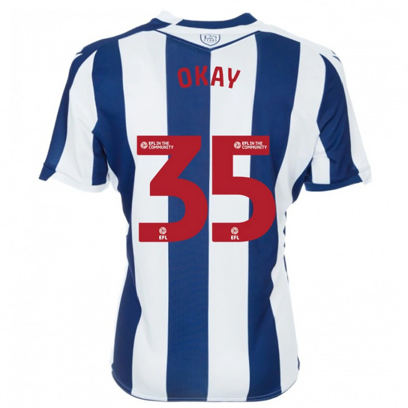 Danxen Herren Okay Yokuslu #35 Marine Weiß Heimtrikot Trikot 2025/26 T-Shirt Österreich