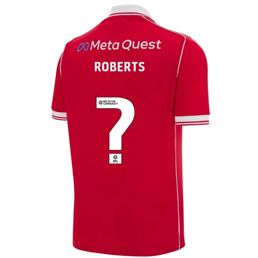 Danxen Herren Hari Roberts #0 Rot Weiß Heimtrikot Trikot 2025/26 T-Shirt Österreich