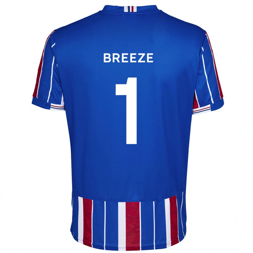 Danxen Herren Gabriel Breeze #1 Blau Rot Weiß Heimtrikot Trikot 2025/26 T-Shirt Österreich