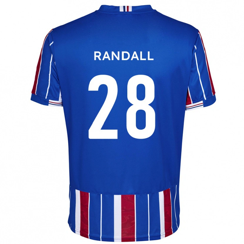 Danxen Herren Thomas Randall #28 Blau Rot Weiß Heimtrikot Trikot 2025/26 T-Shirt Österreich