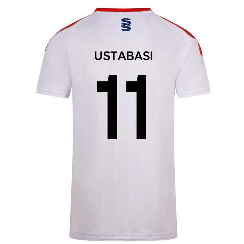 Danxen Herren Jonathan Ustabasi #11 Weiß Marine Heimtrikot Trikot 2025/26 T-Shirt Österreich