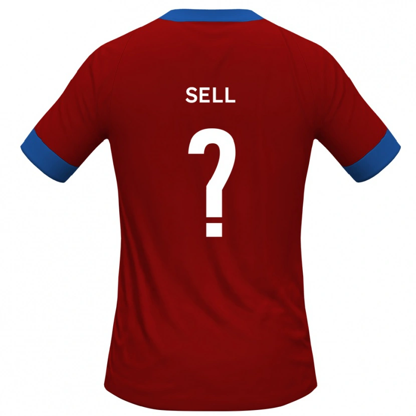 Danxen Herren Charlie Sell #0 Rot Blau Heimtrikot Trikot 2025/26 T-Shirt Österreich