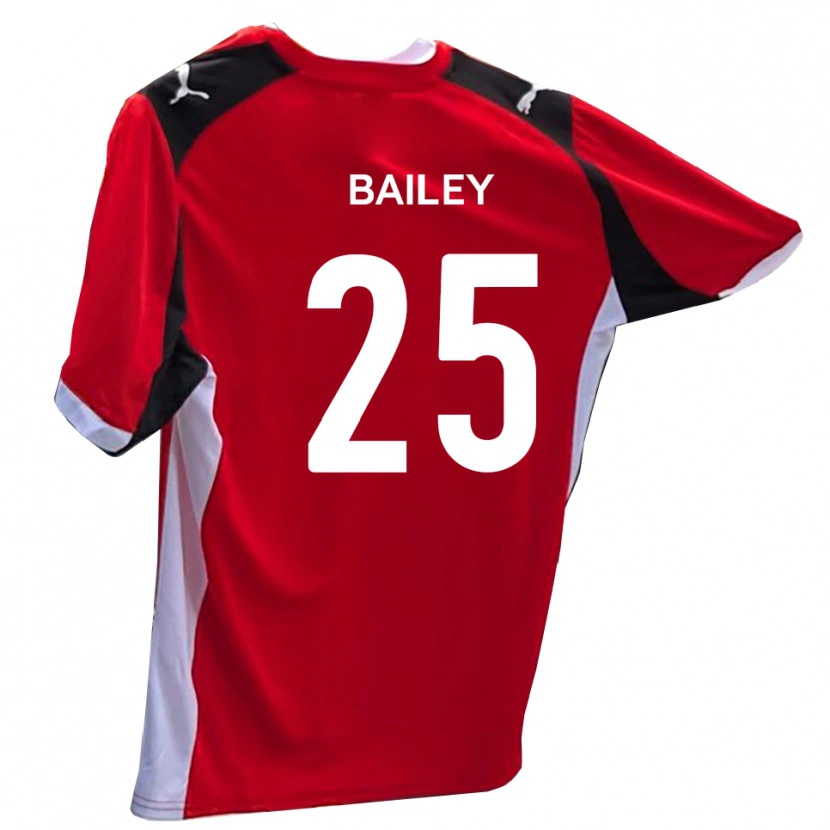 Danxen Herren Joel Bailey #25 Rot Weiß Heimtrikot Trikot 2025/26 T-Shirt Österreich