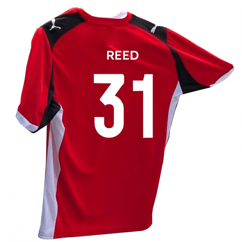 Danxen Herren Sam Reed #31 Rot Weiß Heimtrikot Trikot 2025/26 T-Shirt Österreich