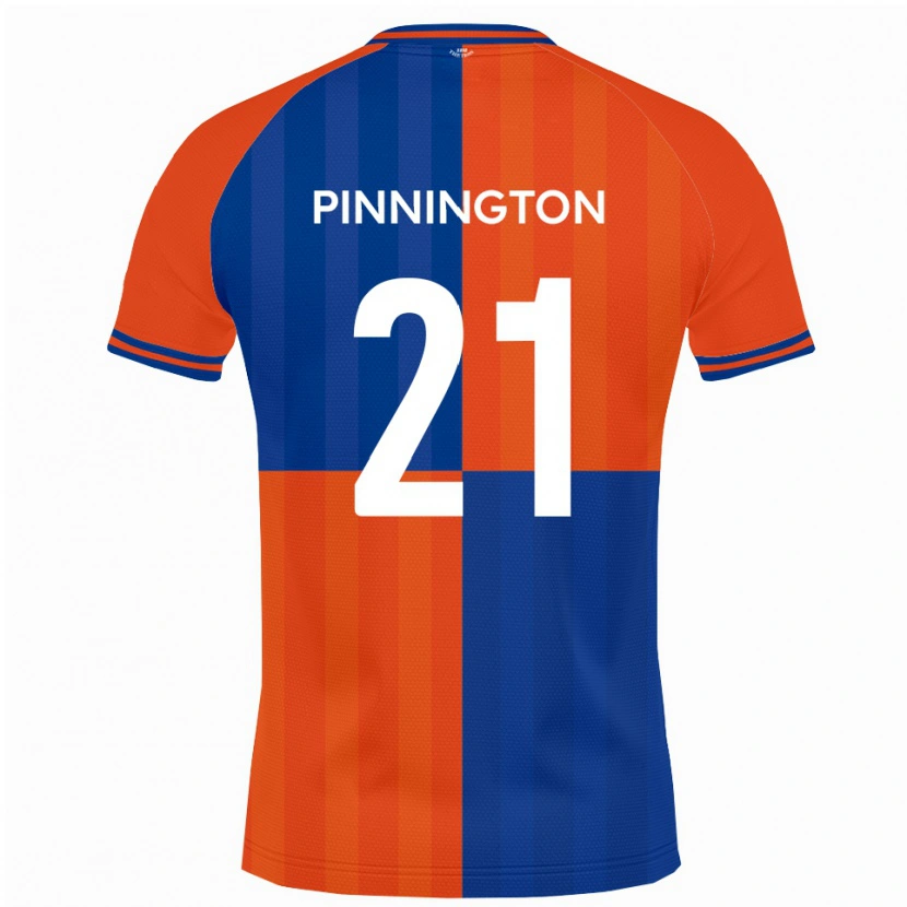 Danxen Herren Jacob Pinnington #21 Orange Königsblau Heimtrikot Trikot 2025/26 T-Shirt Österreich