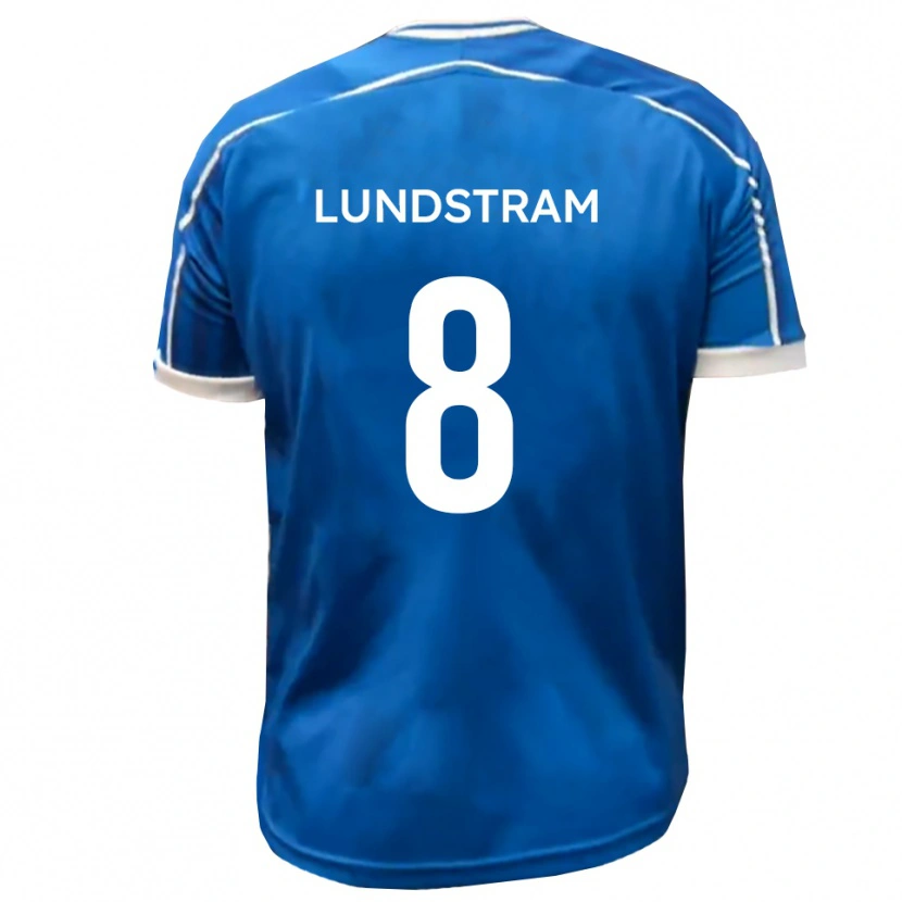 Danxen Herren Josh Lundstram #8 Blau Weiß Heimtrikot Trikot 2025/26 T-Shirt Österreich