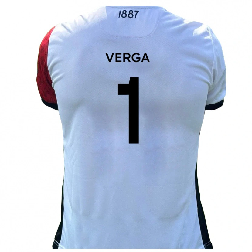 Danxen Herren Mikey Verga #1 Rot Weiß Heimtrikot Trikot 2025/26 T-Shirt Österreich