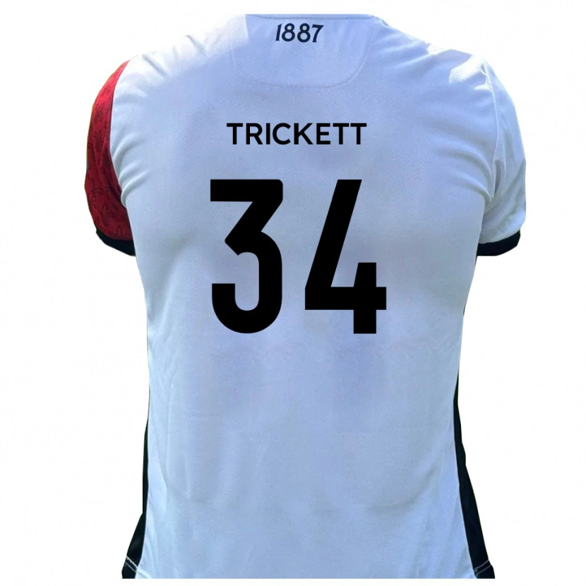 Danxen Herren Joden Trickett #34 Rot Weiß Heimtrikot Trikot 2025/26 T-Shirt Österreich