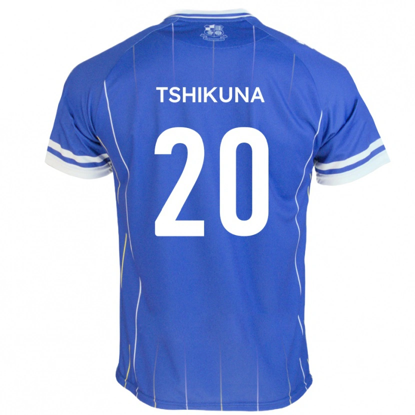 Danxen Herren Nathan Tshikuna #20 Königsblau Heimtrikot Trikot 2025/26 T-Shirt Österreich