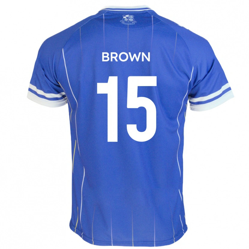 Danxen Herren Jed Brown #15 Königsblau Heimtrikot Trikot 2025/26 T-Shirt Österreich