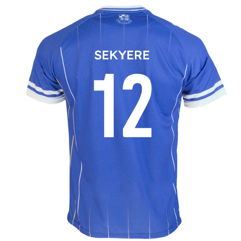 Danxen Herren Jeffrey Sekyere #12 Königsblau Heimtrikot Trikot 2025/26 T-Shirt Österreich