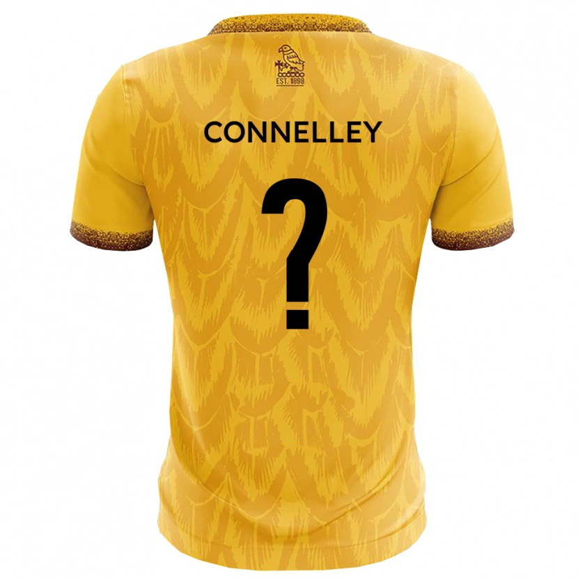 Danxen Herren Chloe Connelley #0 Gelb Braun Heimtrikot Trikot 2025/26 T-Shirt Österreich