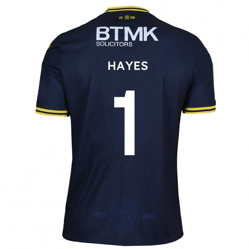 Danxen Herren Nick Hayes #1 Marine Gelb Heimtrikot Trikot 2025/26 T-Shirt Österreich