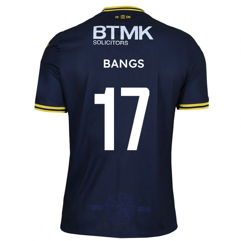 Danxen Herren Alfie Bangs #17 Marine Gelb Heimtrikot Trikot 2025/26 T-Shirt Österreich