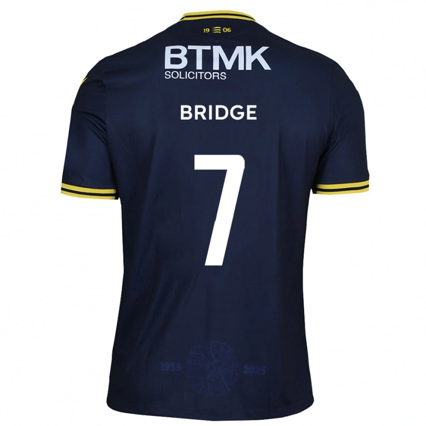 Danxen Herren Jack Bridge #7 Marine Gelb Heimtrikot Trikot 2025/26 T-Shirt Österreich