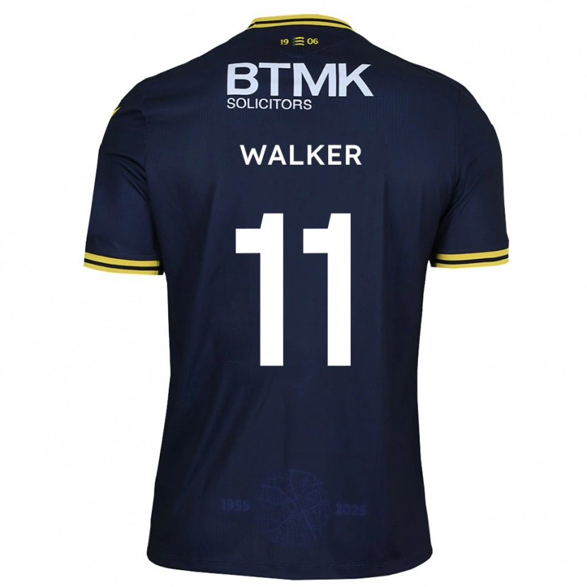Danxen Herren Josh Walker #11 Marine Gelb Heimtrikot Trikot 2025/26 T-Shirt Österreich