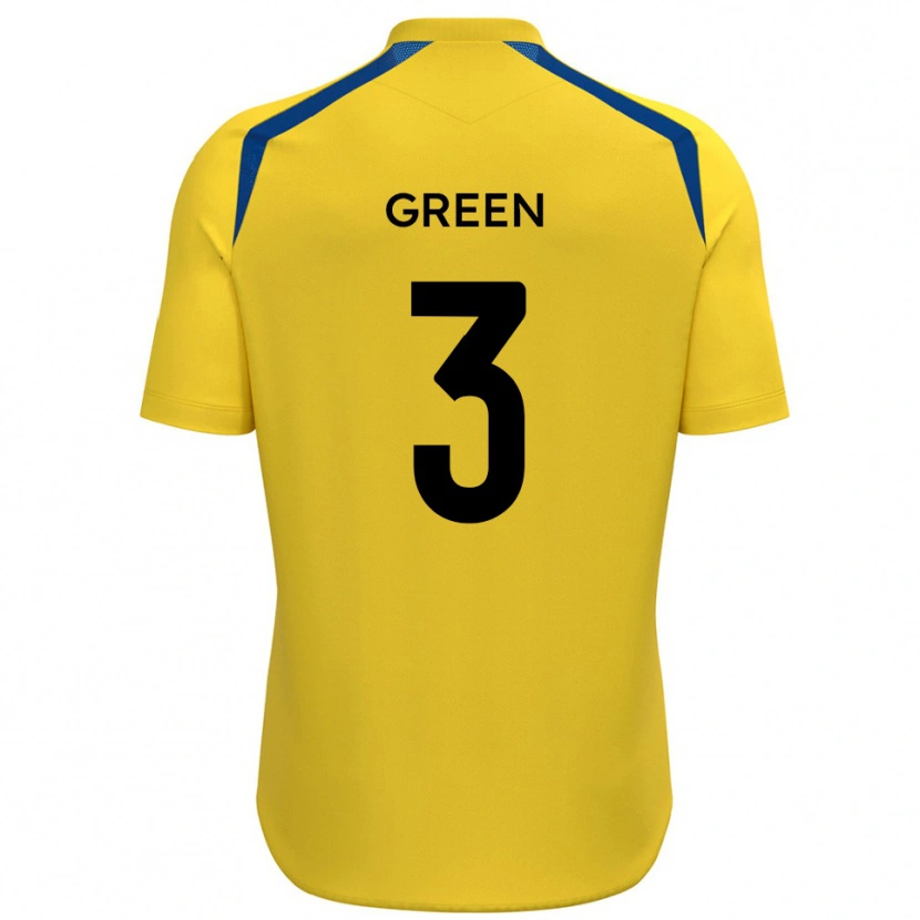 Danxen Herren Cameron Green #3 Gelb Blau Heimtrikot Trikot 2025/26 T-Shirt Österreich