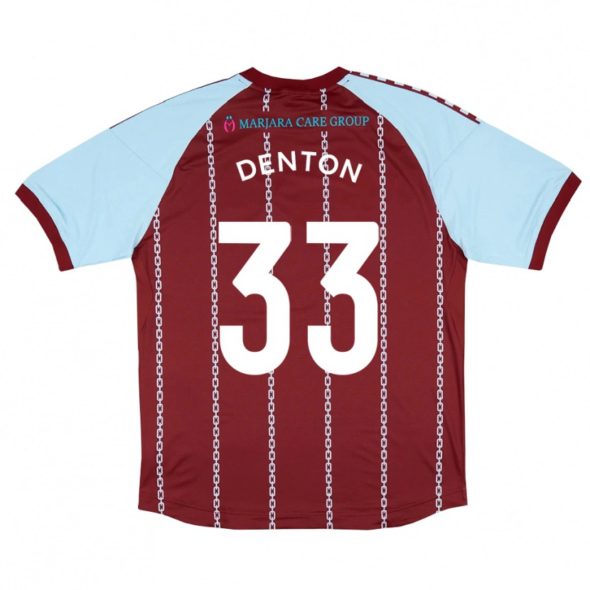 Danxen Herren Tyler Denton #33 Himmelblau Rostrot Heimtrikot Trikot 2025/26 T-Shirt Österreich