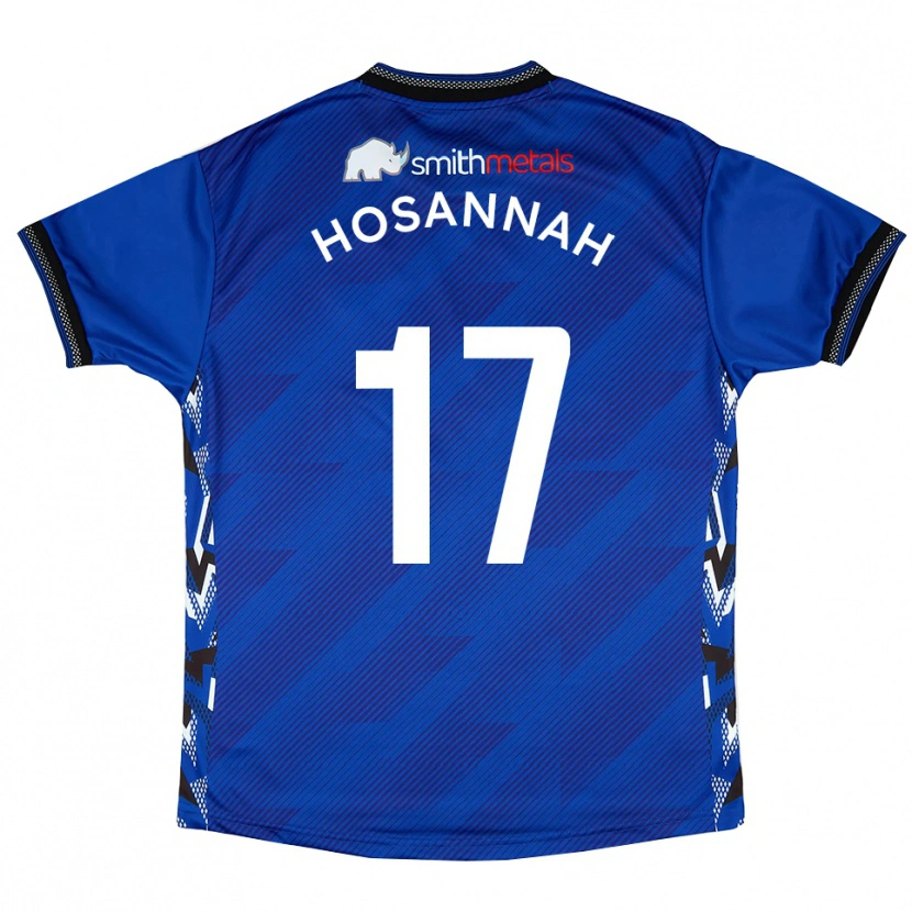 Danxen Herren Bryce Hosannah #17 Blau Weiß Heimtrikot Trikot 2025/26 T-Shirt Österreich