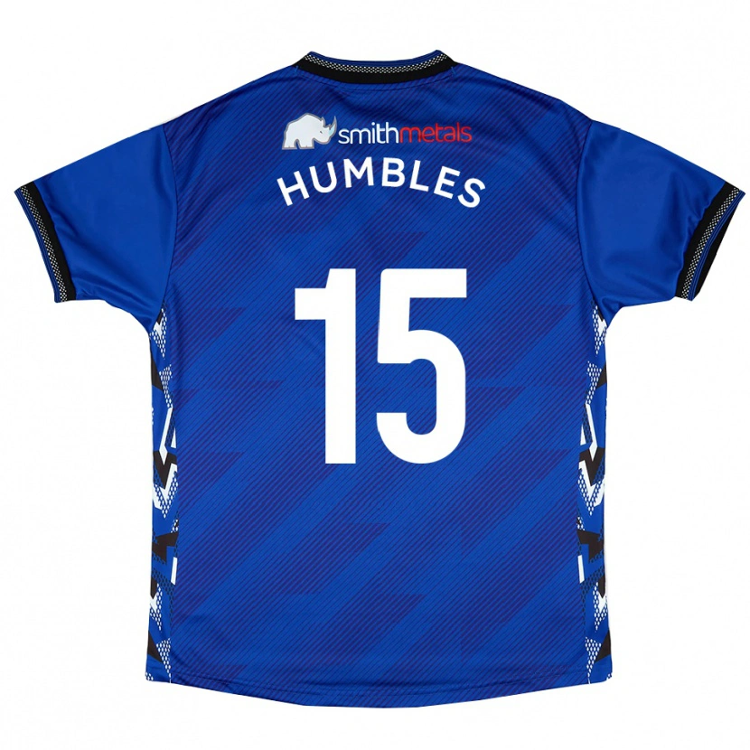 Danxen Herren Liam Humbles #15 Blau Weiß Heimtrikot Trikot 2025/26 T-Shirt Österreich
