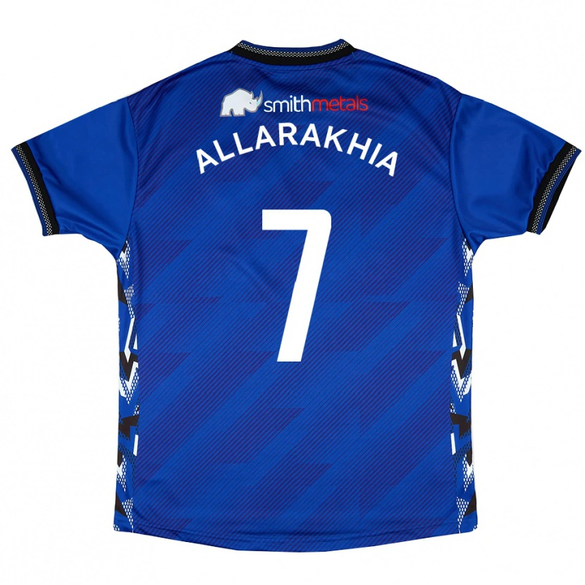 Danxen Herren Tarryn Allarakhia #7 Blau Weiß Heimtrikot Trikot 2025/26 T-Shirt Österreich