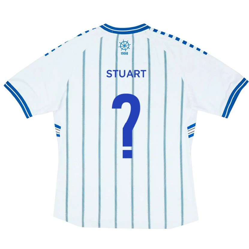 Danxen Herren Emily Stuart #0 Weiß Blau Heimtrikot Trikot 2025/26 T-Shirt Österreich