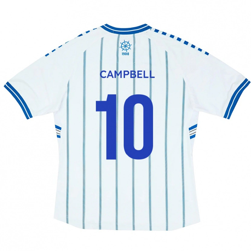 Danxen Herren Adam Campbell #10 Weiß Blau Heimtrikot Trikot 2025/26 T-Shirt Österreich