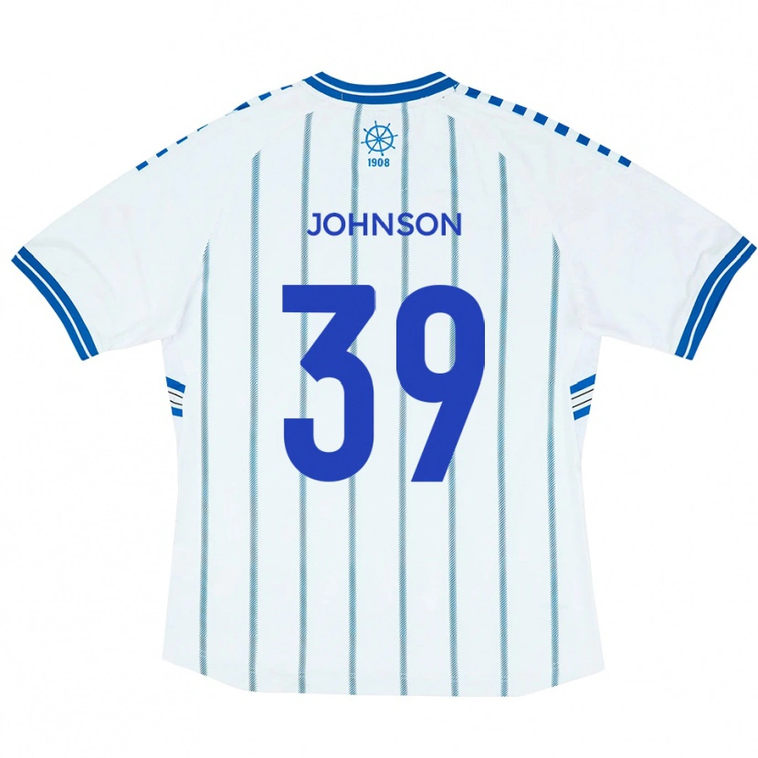 Danxen Herren Danny Johnson #39 Weiß Blau Heimtrikot Trikot 2025/26 T-Shirt Österreich