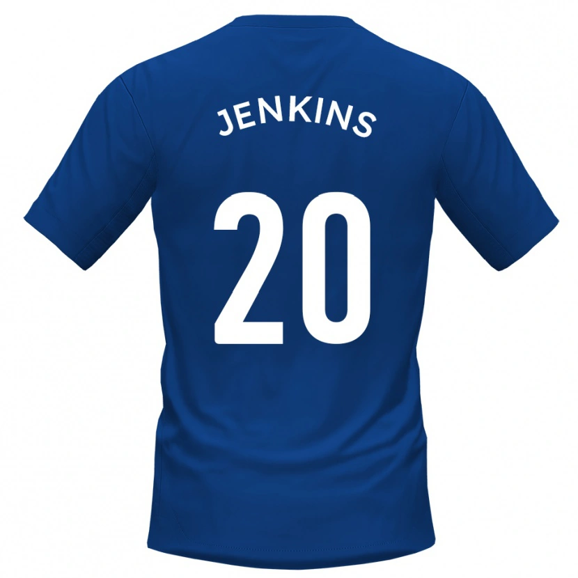 Danxen Herren Jack Jenkins #20 Blau Weiß Heimtrikot Trikot 2025/26 T-Shirt Österreich