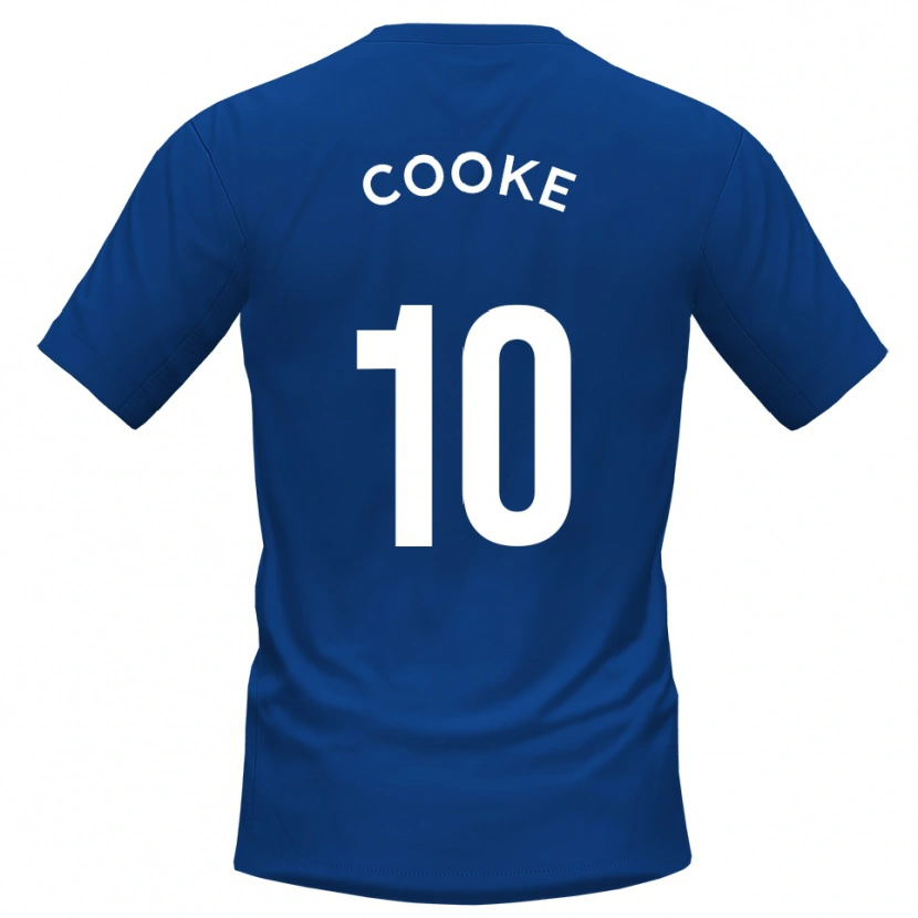 Danxen Herren Jamie Cooke #10 Blau Weiß Heimtrikot Trikot 2025/26 T-Shirt Österreich