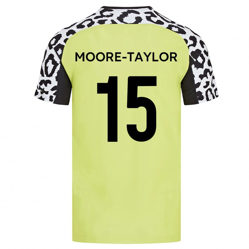 Danxen Herren Jordan Moore-Taylor #15 Fluoreszierendes Gelb Heimtrikot Trikot 2025/26 T-Shirt Österreich